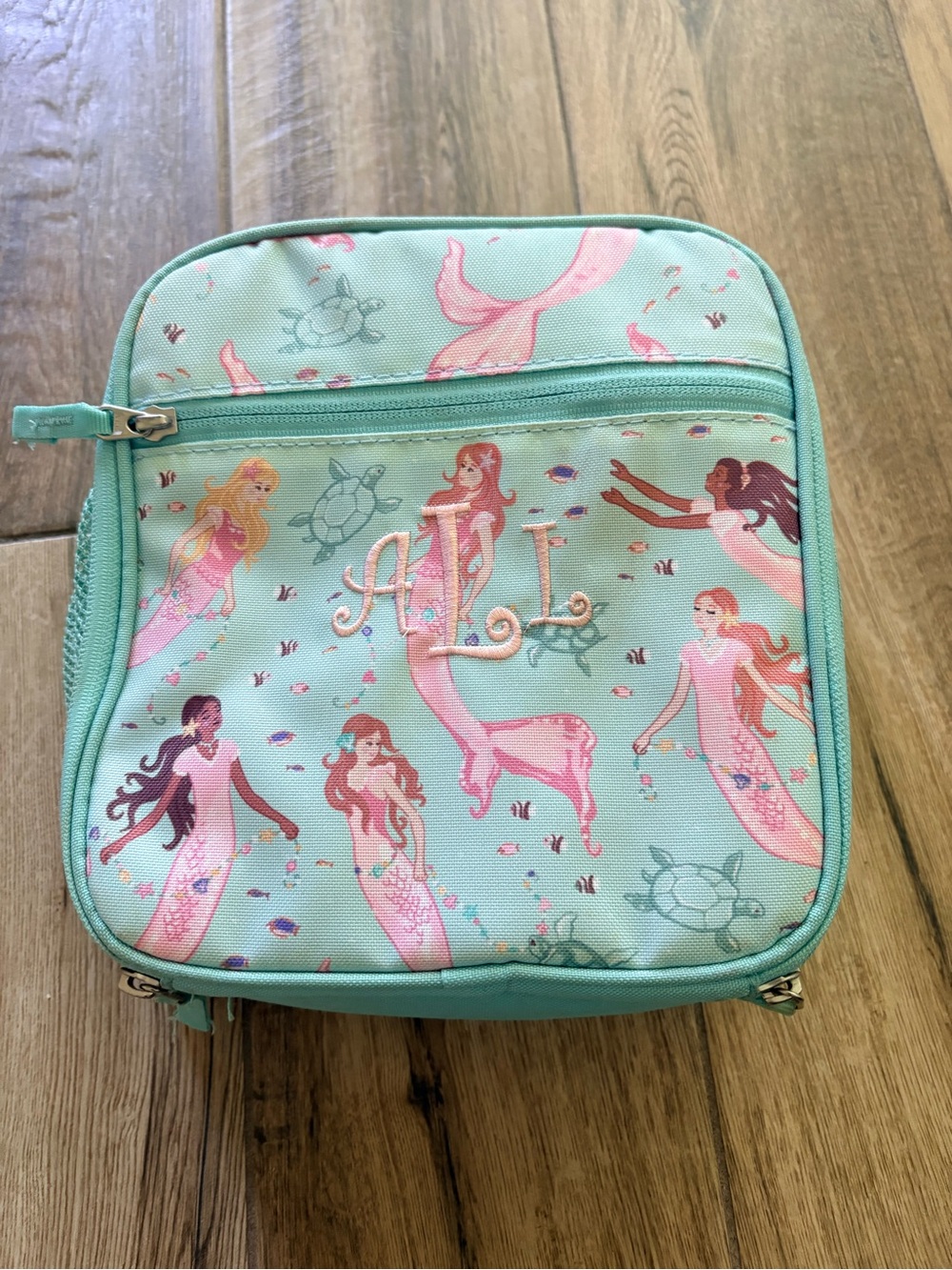 Pottery Barn Kids Mermaid Lunchbox - ALL initials